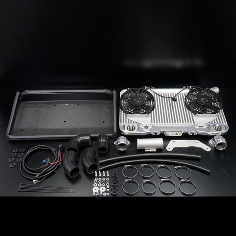 HPD  Intercooler Kit fits Landcruiser VDJ79 Series Top Mount S2 Thermo Fans