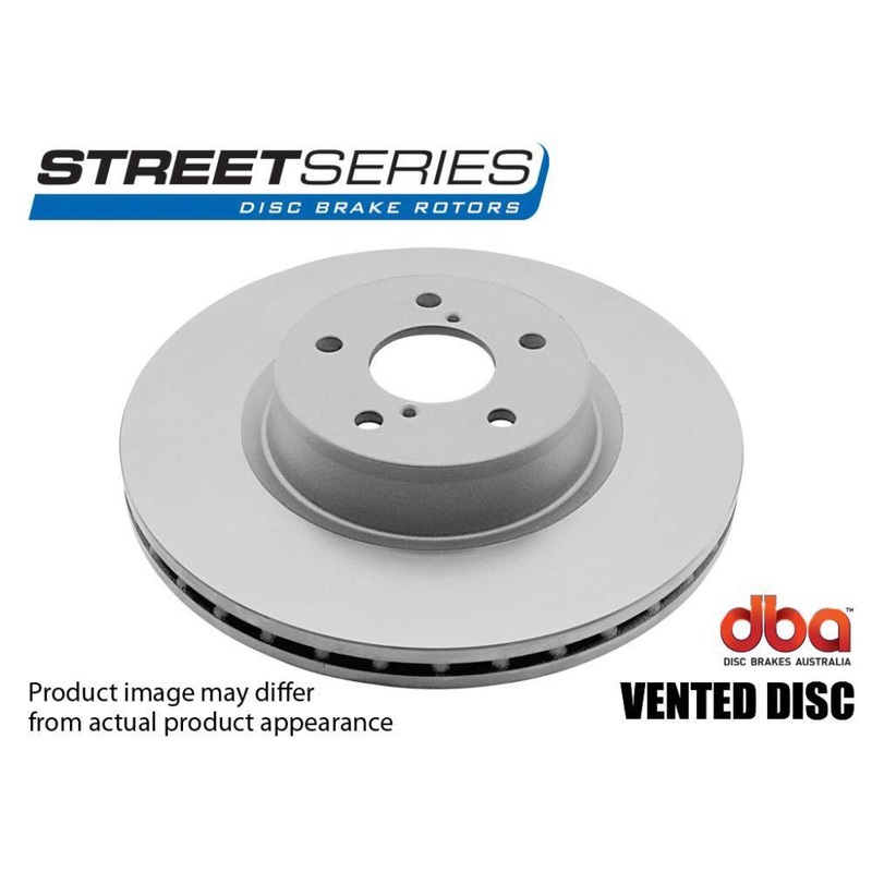 DBA ROTOR PAIR 4000 Standard PP FOR [ Tesla Model X 75D, 90D,100D&P100D 16-> R ]