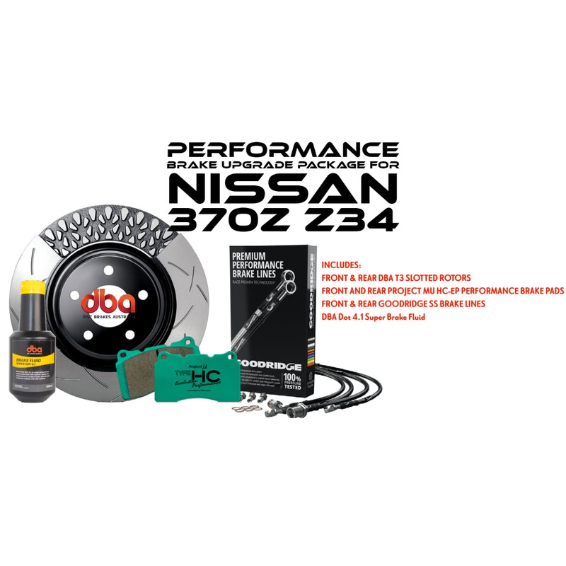 PERFORMANCE BRAKE UPGRADE PACKAGE FOR  NISSAN  370Z Z34 (2012~on)