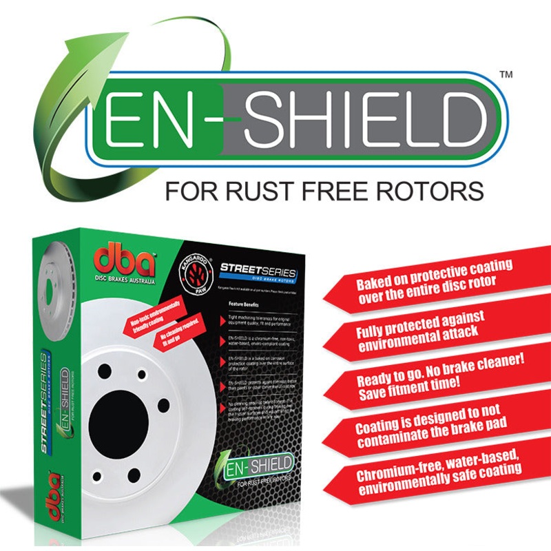 DBA ROTOR PAIR En-Shield HC Standard FOR [ Audi A8 D3 05-10 VW Phaeton 3D 03-> R ]