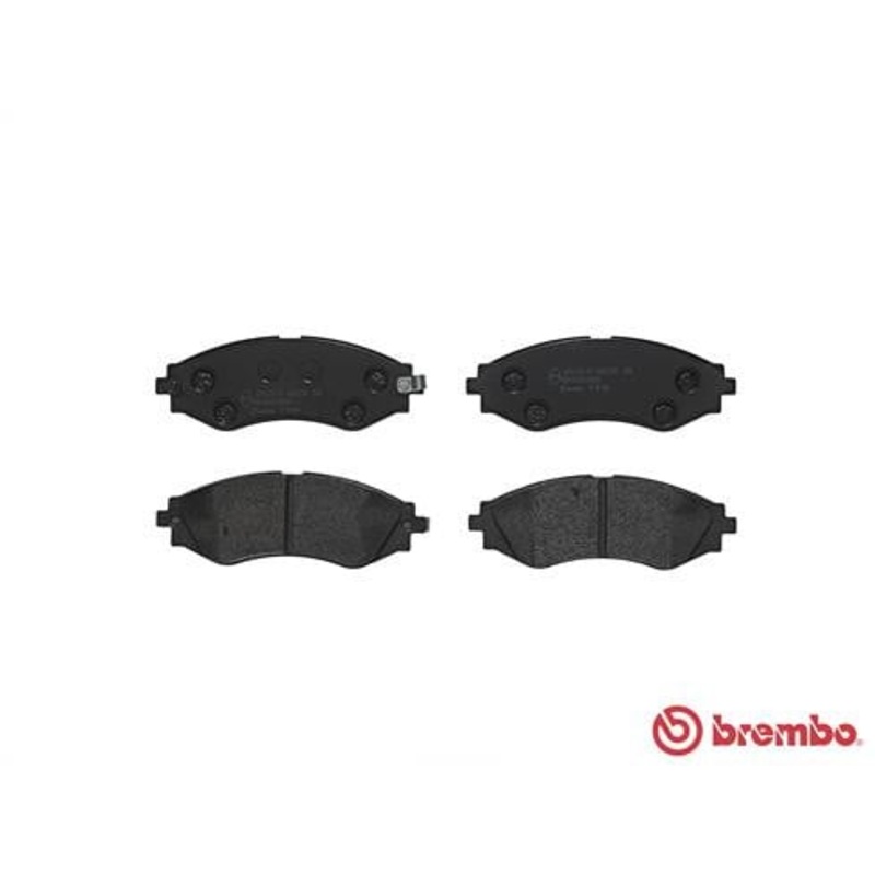 Brembo P10006 Original Replacement LOW-MET Brake Pad Set