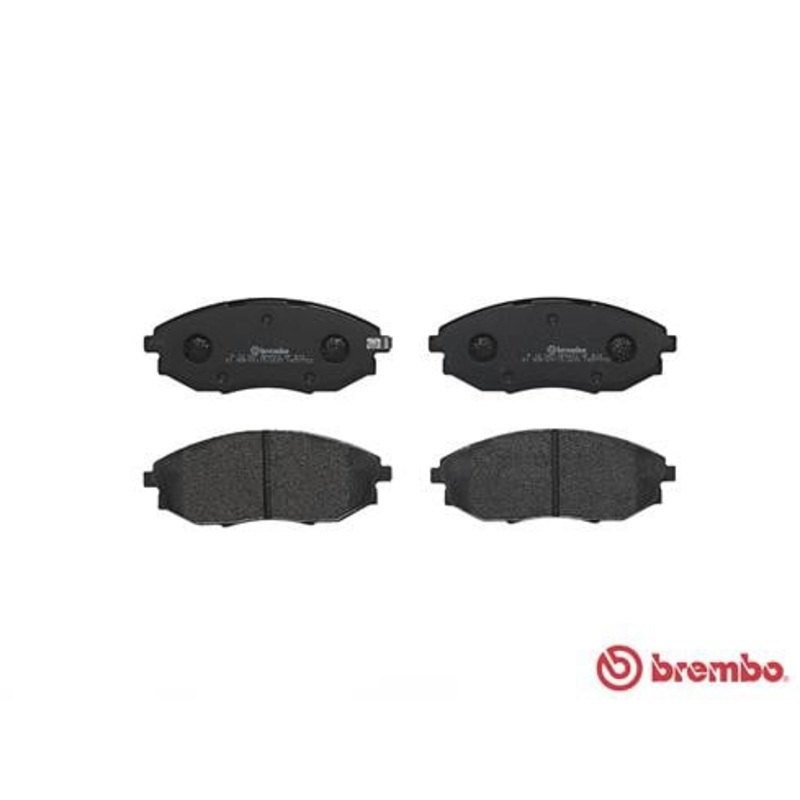 Brembo P10007 Original Replacement LOW-MET Brake Pad Set
