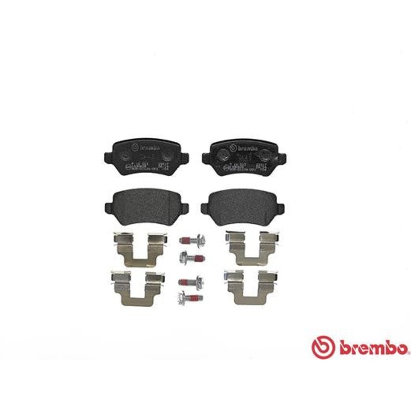 Brembo P10013 Original Replacement LOW-MET Brake Pad Set