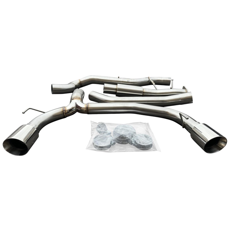 2021+ Catback Cat Axle Back Delete Exhaust For Ford Bronco 2.3L 2.7L Turbo Dual Wall