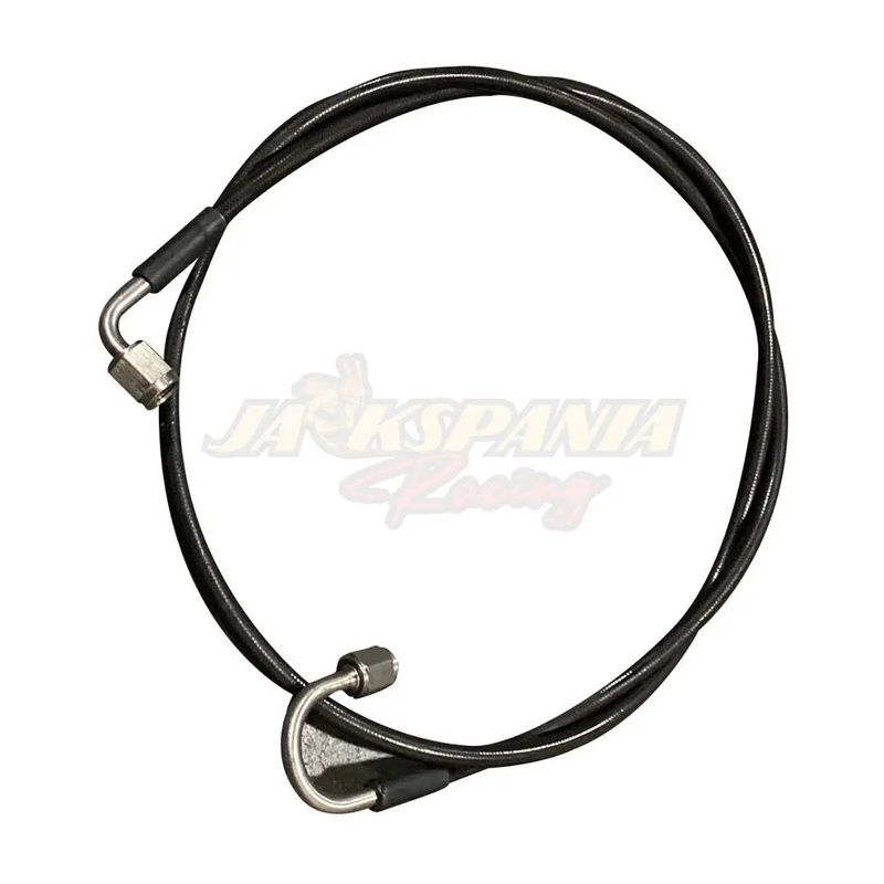 Master To Slave Cylinder Complete Stainless Clutch Line For 06-15 Honda Civic Si