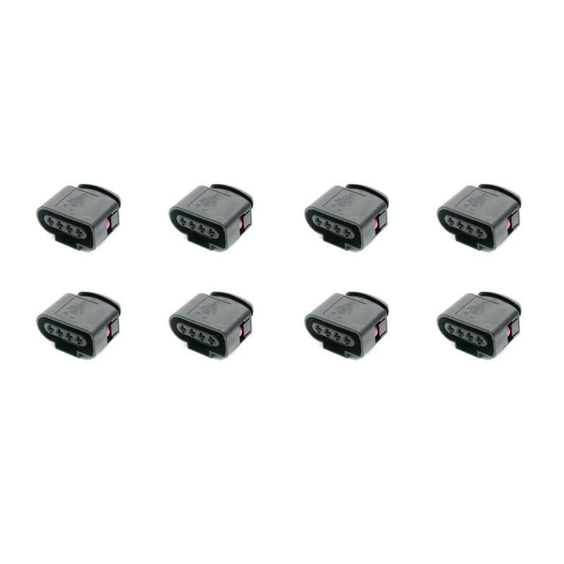 8x 8K0-973-724 Ignition Coil Connector Repair Plug Wiring Audi VW GTI Golf Jetta Passat