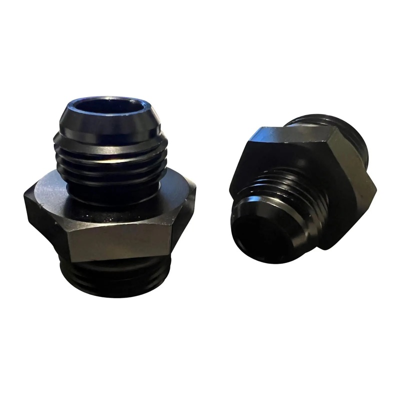 8AN Flare to -10AN ORB Oring Male Boss Fuel Pump Rail Adapter