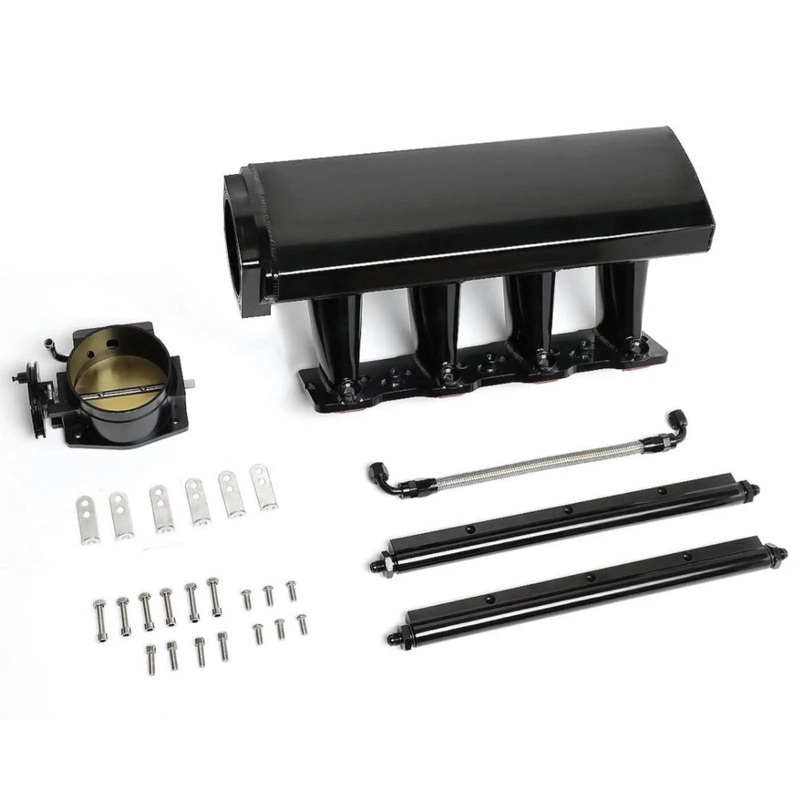 92MM LS LY6 L92 L99 Intake Manifold Throttle Body LS3 Sheet Metal Rectangular US