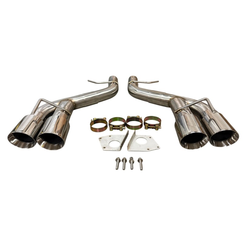 Axle Back Delete Muffler Removal Chevy Camaro SS ZL1 V8 2016-2023 Stainless Steel 1LE