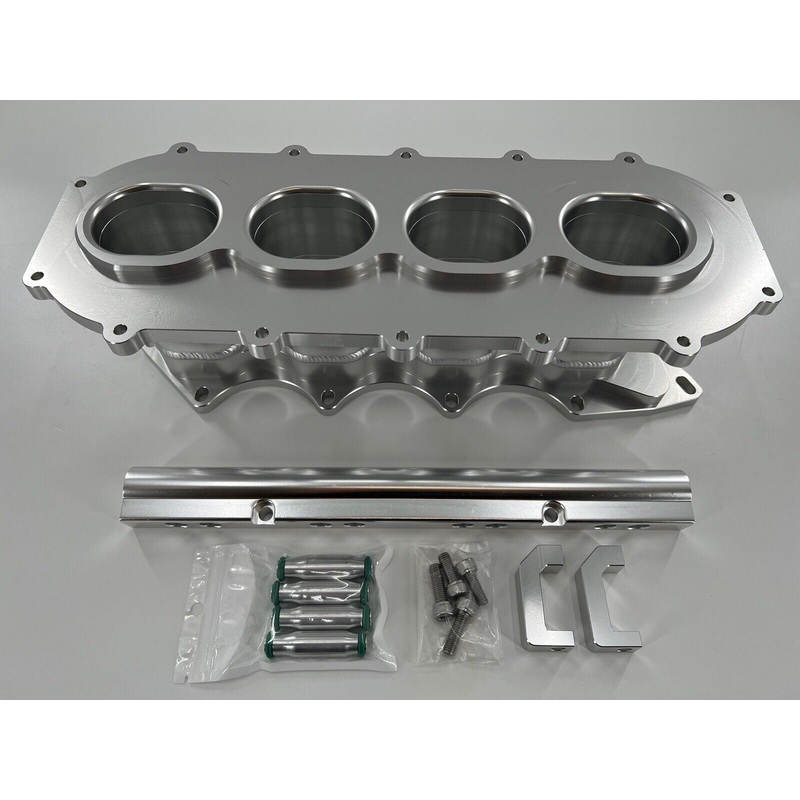 Billet B Series Intake Manifold Adapter Kit For Skunk2 Ultra Plenum Skunk2