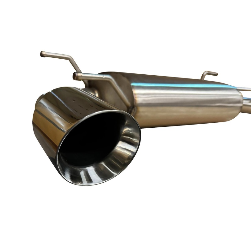 Catback Exhaust For 2022-2024 Subaru BRZ Toyota GR86 2.4L Resonated Muffler Dual
