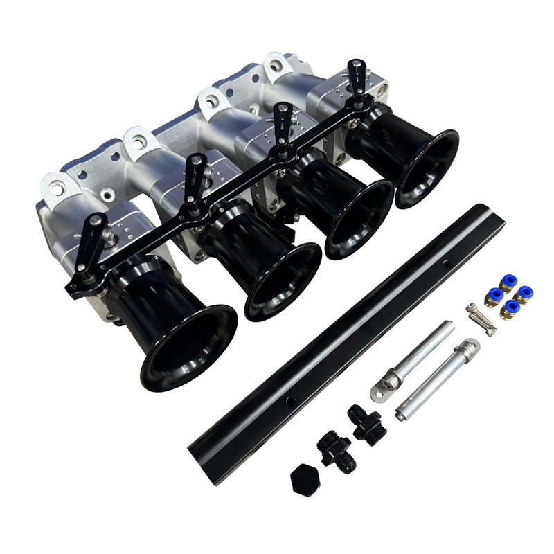D Series D16 Billet 45mm ITB Intake Manifold Individual Throttle Bodies CNC 1.6L