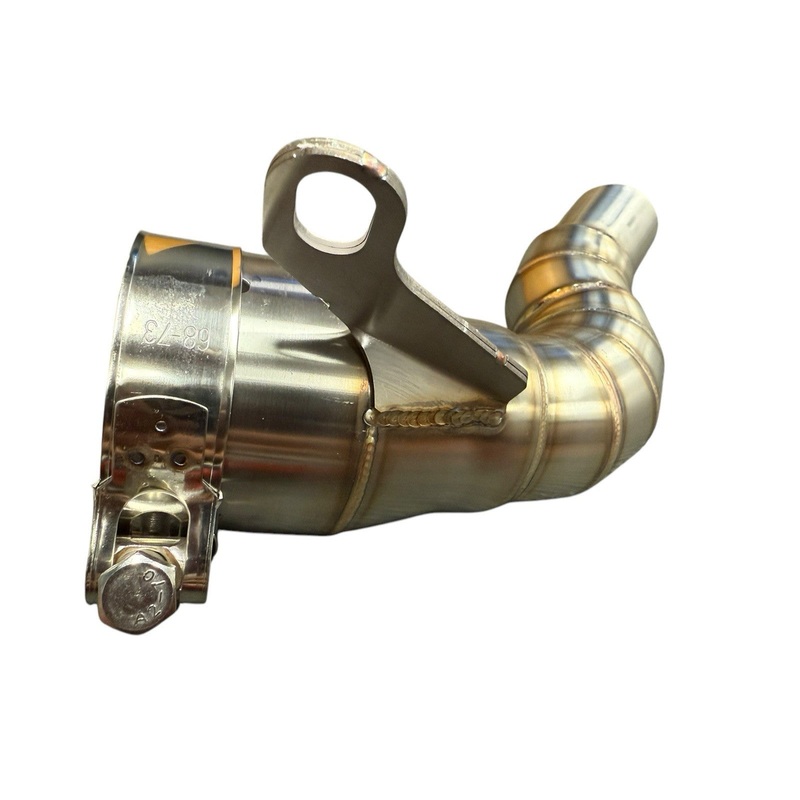 Exhaust Middle Pipe Link OBM Muffler Modified For 390 Duke 390 ADV Husqvarna 401