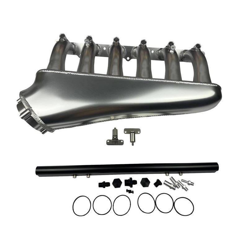 Front Facing Intake Manifold Fuel Rail for BMW N54 3.0L 135i 535i 335i 335xi Z4
