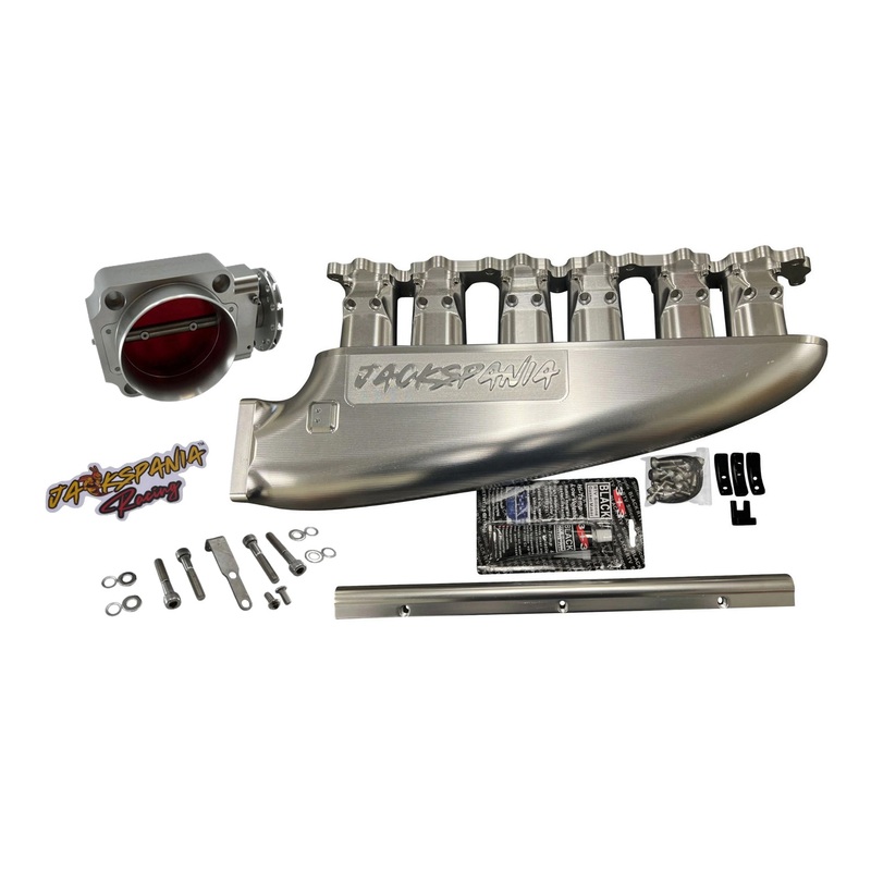 Fully Billet 2JZ GTE Intake Manifold 12 Injector Fuel Throttle Body