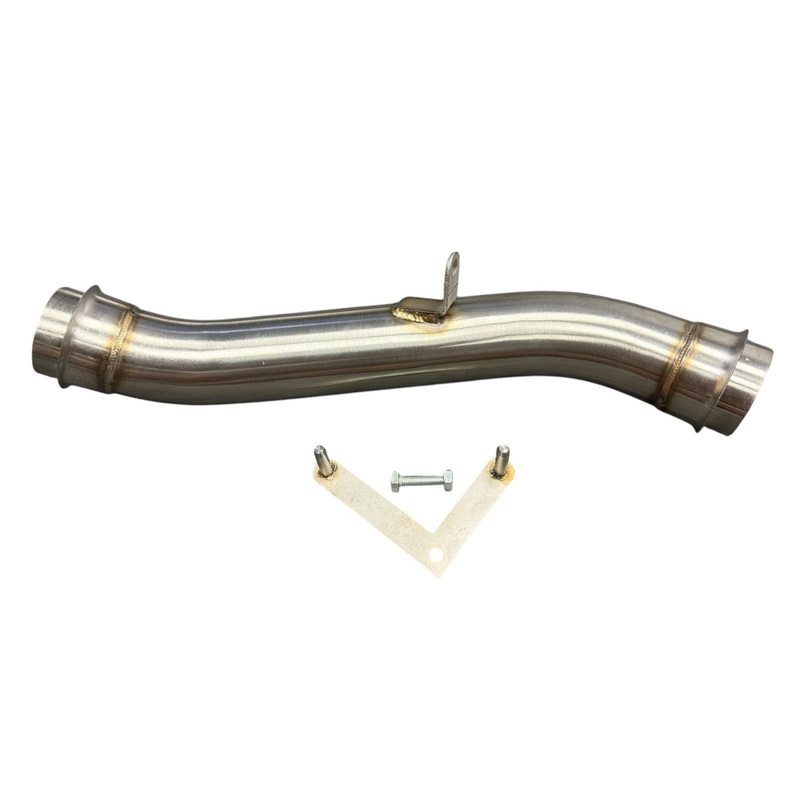 Modified System Exhaust Connect Tube Mid Link Pipe For Duke 1290 2014-2016