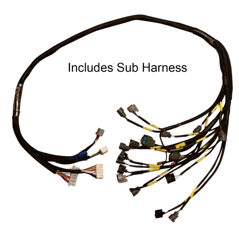 OB D2 D Series B Series Tucked Engine Sub Harness For Honda EF CRX 88-91