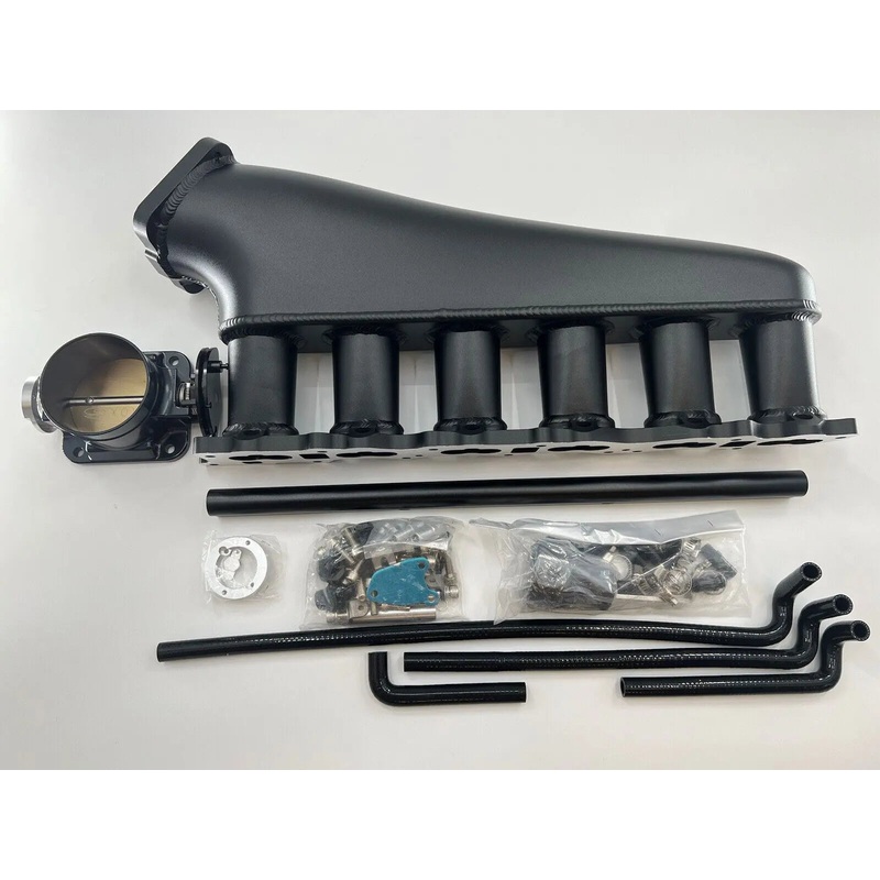 RB20 RB20DET Intake Manifold Fuel Rail Throttle Body 90mm GTR Skyline TB Swap US