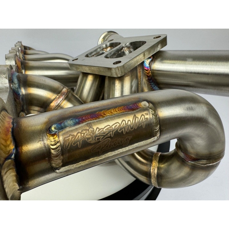 RB20 RB25 RB26 DET T4 Top Mount Turbo Manifold For Nissan GTR 44mm Twin Scroll