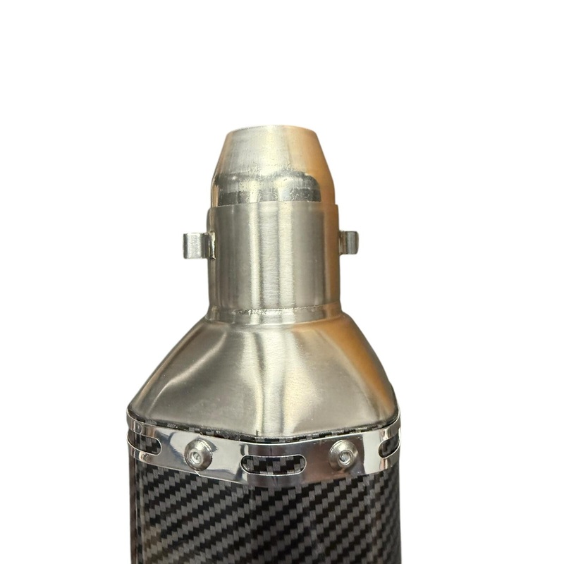 Slip-on 51mm Universal Motorcycle Exhaust Muffler Pipe with DB Killer Silencer