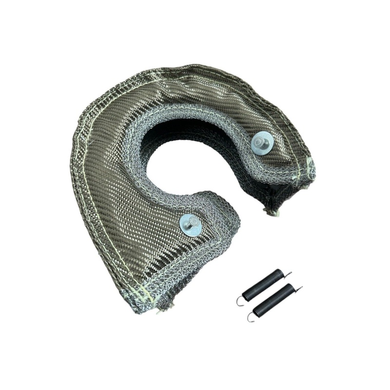 T4 Titanium Fiber Turbo Blanket Heat Shield Barrier Turbocharger Cover Wrap