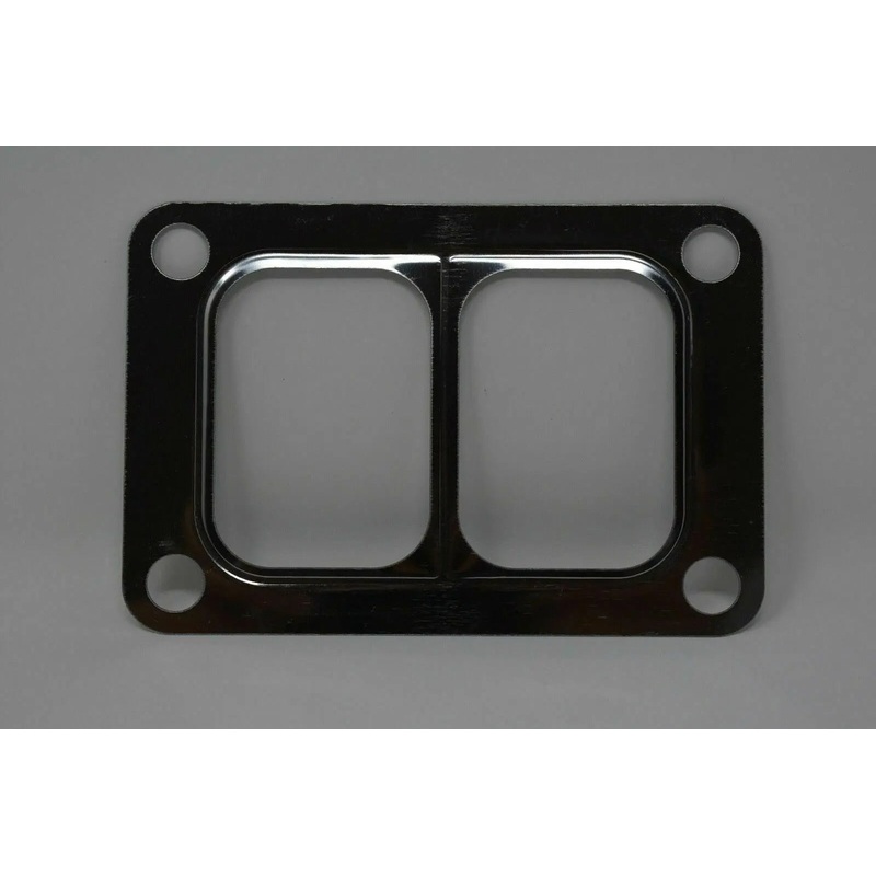 T6 Turbo Manifold Inlet Flange Gasket Twinscroll Divided 304 Stainless Steel Usa