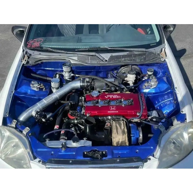 B Series AC Line Tuck Kit For Honda Acura Civic Hatch Type R EG EK B16 B18 B20