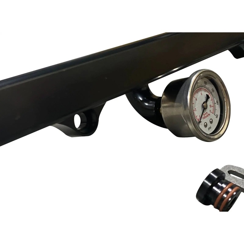 K20 K24 CNC AN8 Fuel Rail Gauge K Swap EG EK For Honda Acura Civic DC K Series