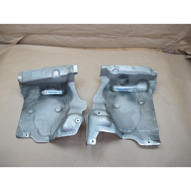 07-13 BMW E90 E92 E93 335 M3 Set of 2 Rear Exhaust Heat Insulation Shield  OEM
