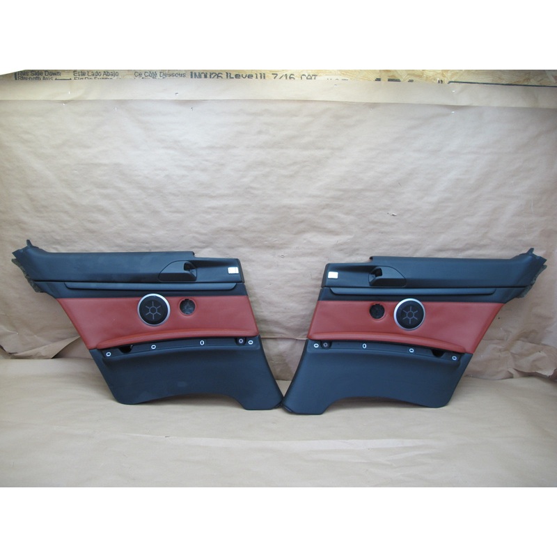 08-13 BMW E92 M3 Coupe Set of 2 Rear Quarter Interior Trim Panel OEM
