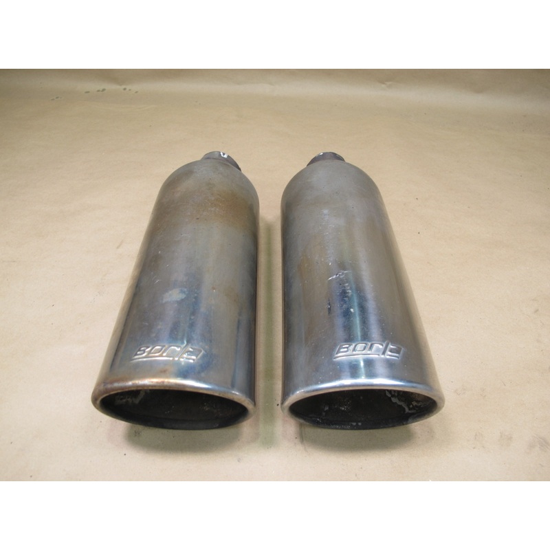 2003-2007 Hummer H2 Rear Left & Right Borla Exhaust Tip Set of 2