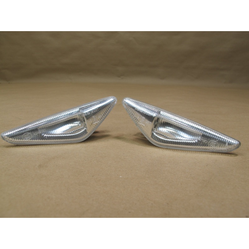 2007-2014 BMW E70 E71 E72 X6 Front Fender Left Right Side Marker Light Lamp Set