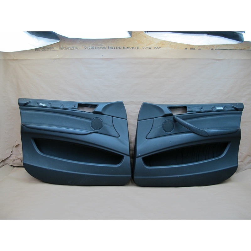 2008-2014 BMW E71 E72 X6 Front Left & Right Door Interior Trim Cover Panel Set