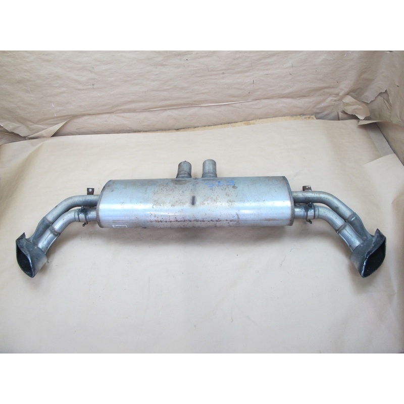 2008-2014 BMW E71 X6 N63 Rear Exhaust Muffler w Tips