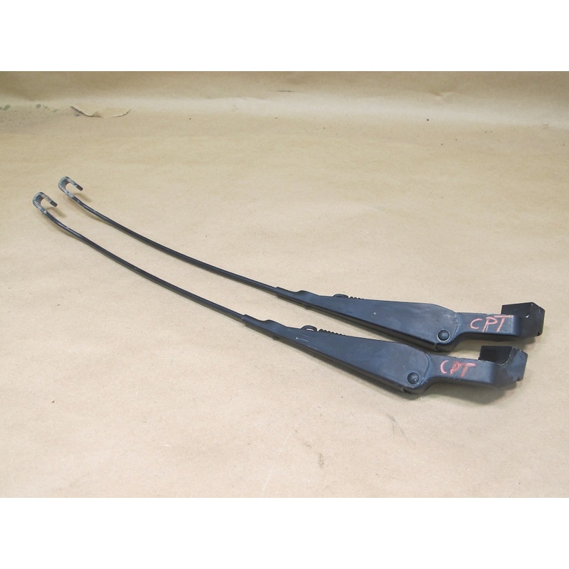 77-88 Porsche 924 Set of 2 Front Windshield Wiper Arm OEM