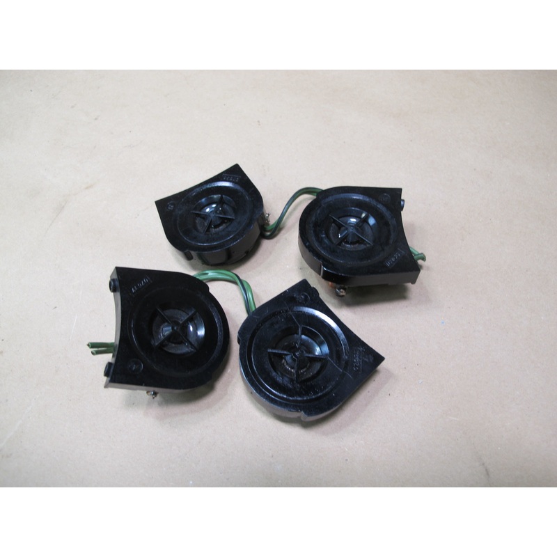 86-91 Mercedes W126 Set of 2 Pair Rear Left & Right Tweeter Speaker OEM