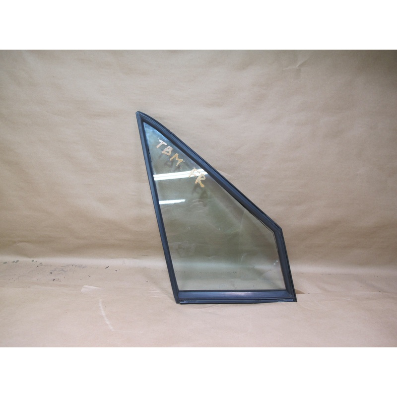 87-91 BMW E30 3-SERIES Convertible Right Door Fixed Corner Glass Window OEM