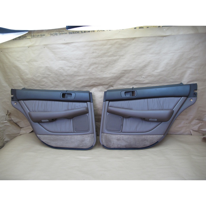 90-94 Lexus UCF10 LS400 Set of 2 Rear Door Interior Trim Cover Panel OEM