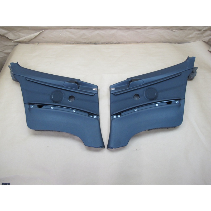 07-13 BMW E92 Coupe Set of 2 Rear Left & Right Quarter Interior Trim Panel OEM