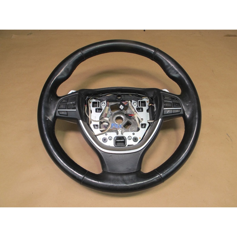 12-15 BMW F12 F13 6-SERIES Leather Steering W/ Controls OEM