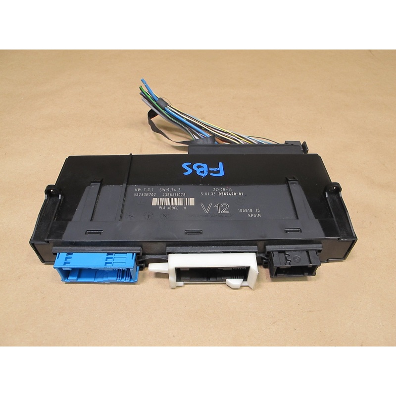 12-18 BMW F12 F13 Body Control Module Unit BCM BCU 9267470 OEM