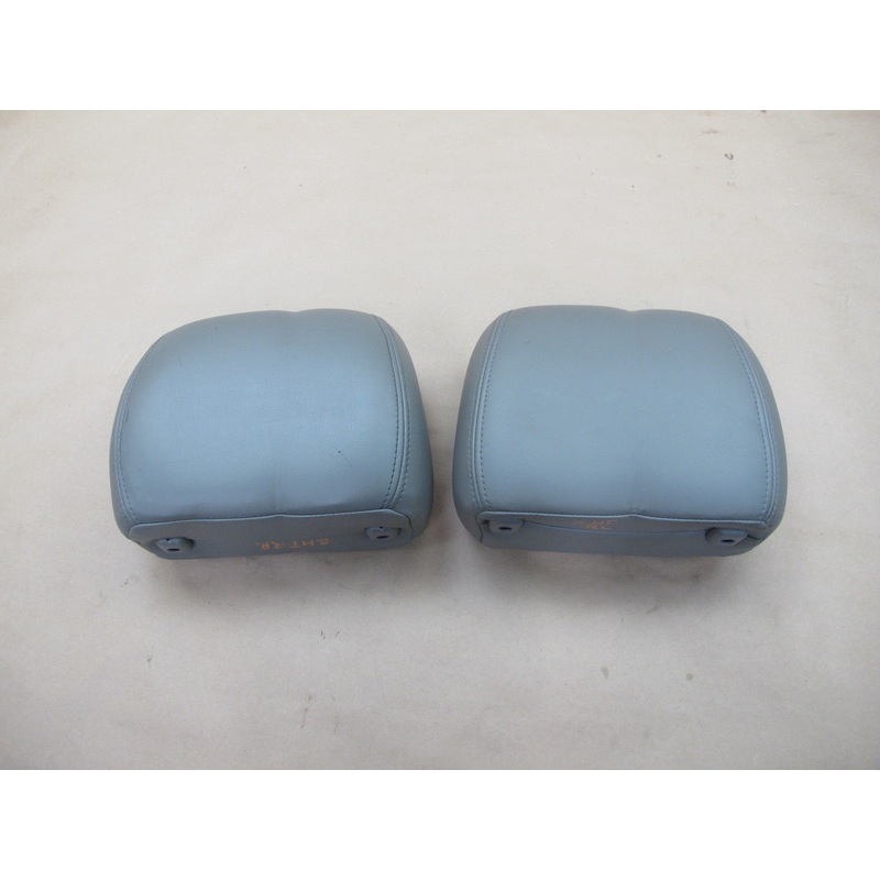 2003-2009 Hummer H2 Rear Right & Left Side Seat Headrest Leather Set