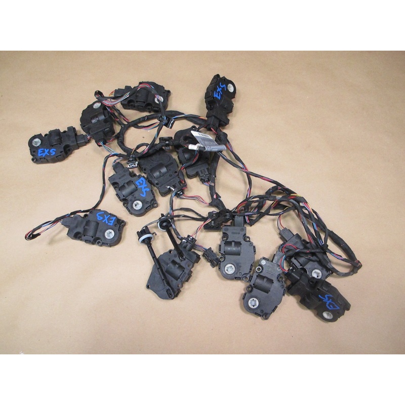 2008-2014 BMW E71 X6 A/C Heater Flap Door Actuator Motor Wiring Set