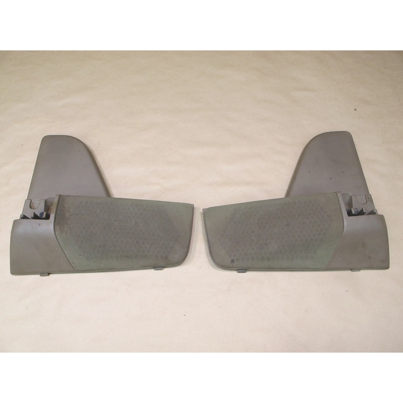 86-92 Toyota Supra MK3 Set of 2 Rear Left & Right Speaker Trim Cover Brown OEM