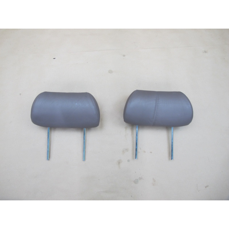 90-94 Lexus UCF10 LS400 Set of 2 Rear Left & Right Leather Headrest OEM