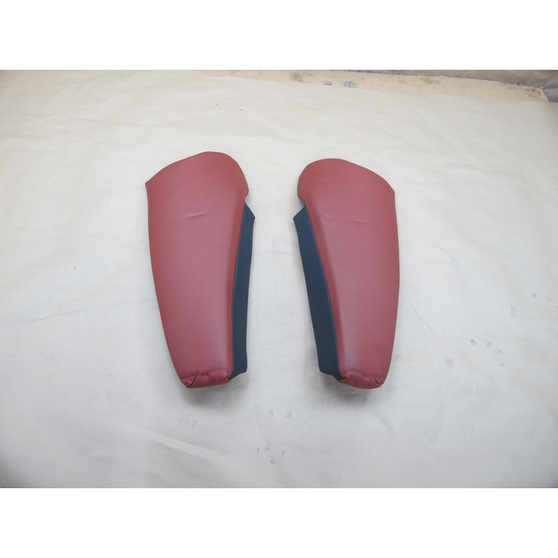 10-13 BMW E92 M3 Coupe Set of 2 Rear Left & Right Seat Leather Bolster OEM