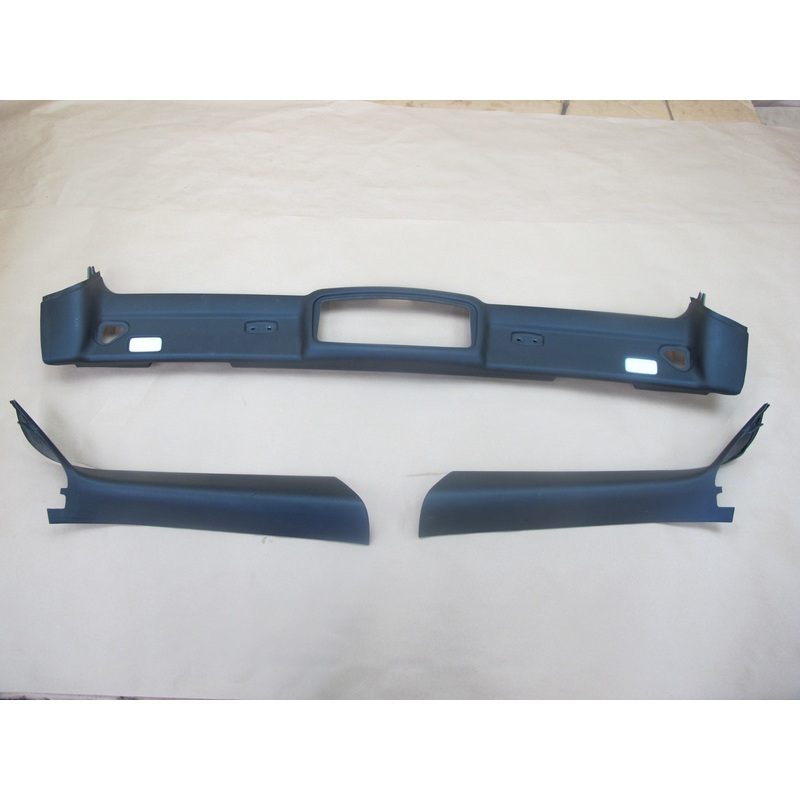 12-18 BMW F12 Set of 3 Front Overhead Headliner A Pillar Trim Cover Panel OEM