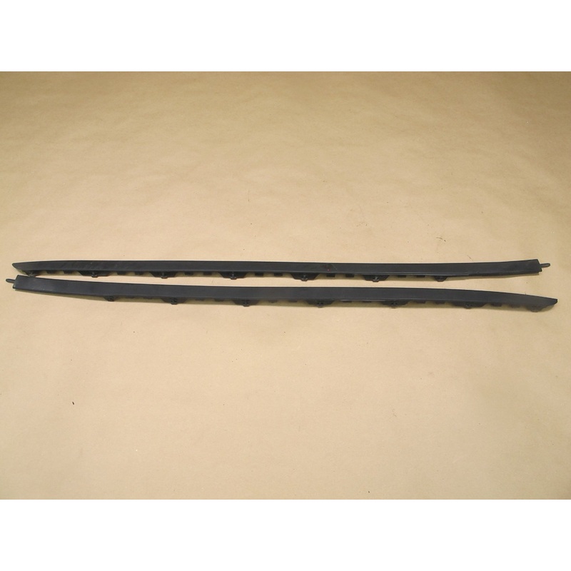 14-18 BMW F15 X5 Left & Right A Pillar Windshield Trim Drip Molding Set OEM