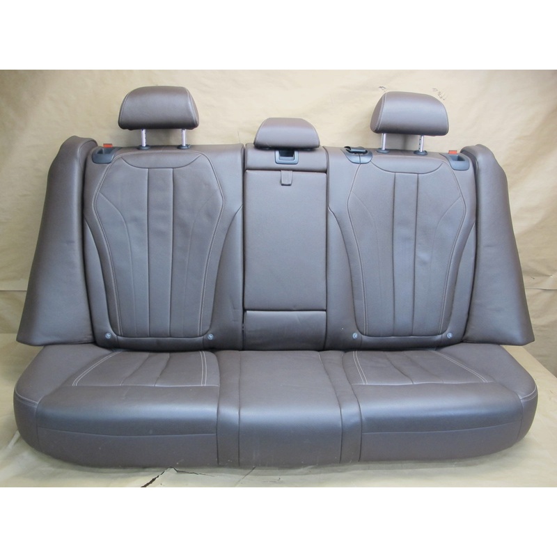 14-18 BMW F15 X5 Rear Second 2ND ROW Leather Seat w Headrest Mocha OEM