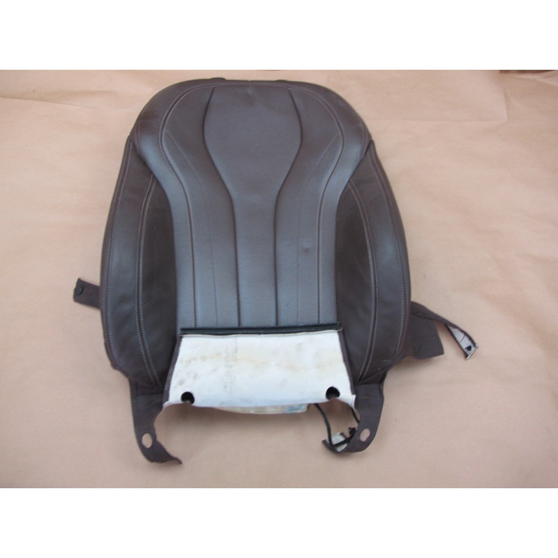 15-18 BMW F15 X5 Front Right Sport Seat Upper Backrest Leather Cushion OEM